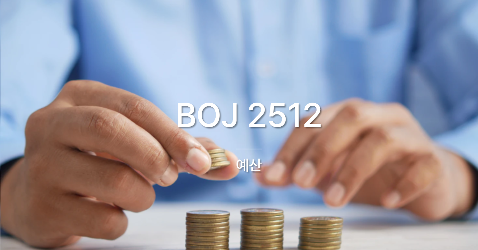 [PS] BOJ 2512 / 예산